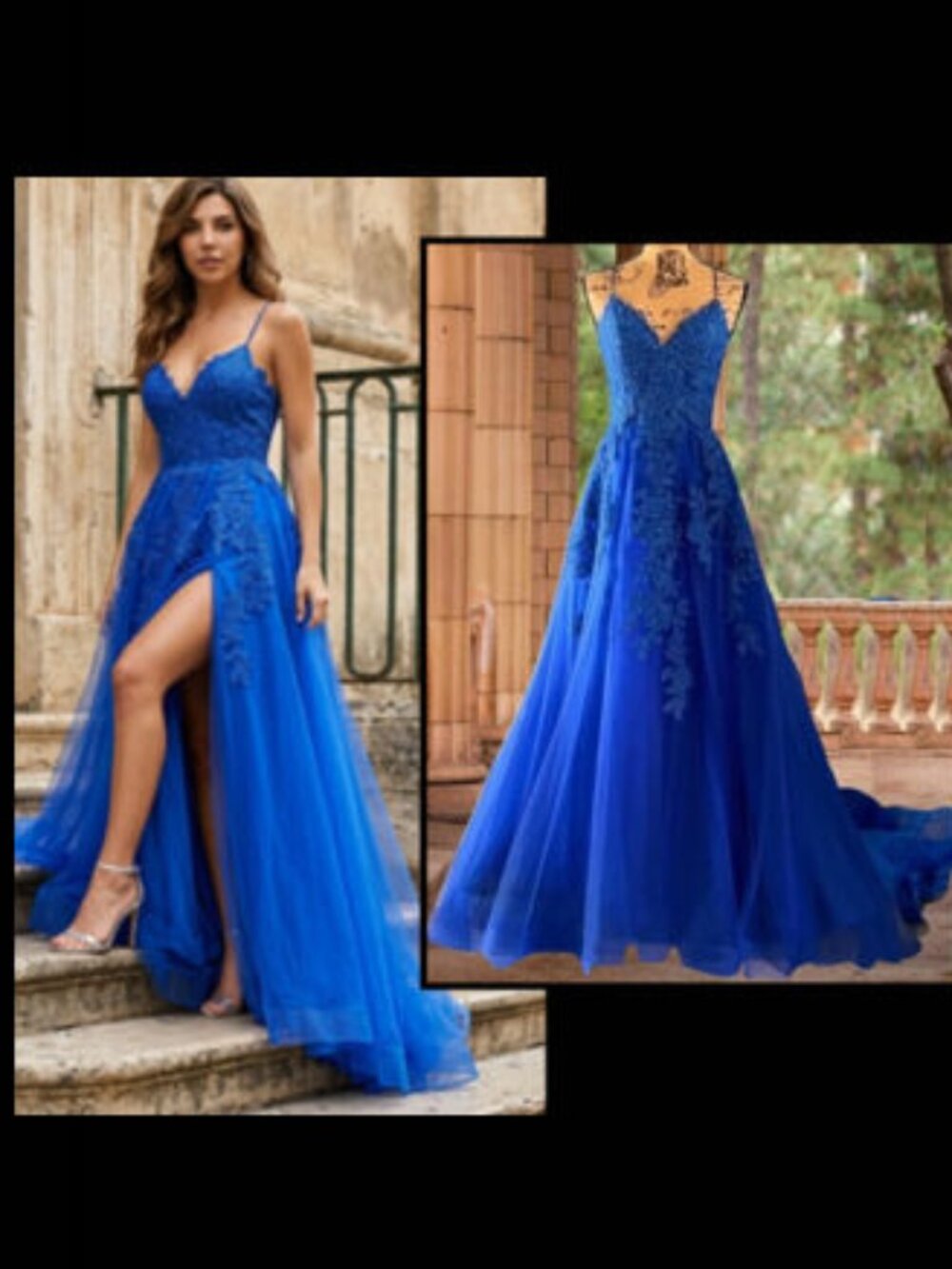 Lulus Padded Cups Sequin Embroidered Tulle Everlasting Maxi Dress Size: M